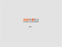 Tablet Screenshot of oldworldkitchens.com